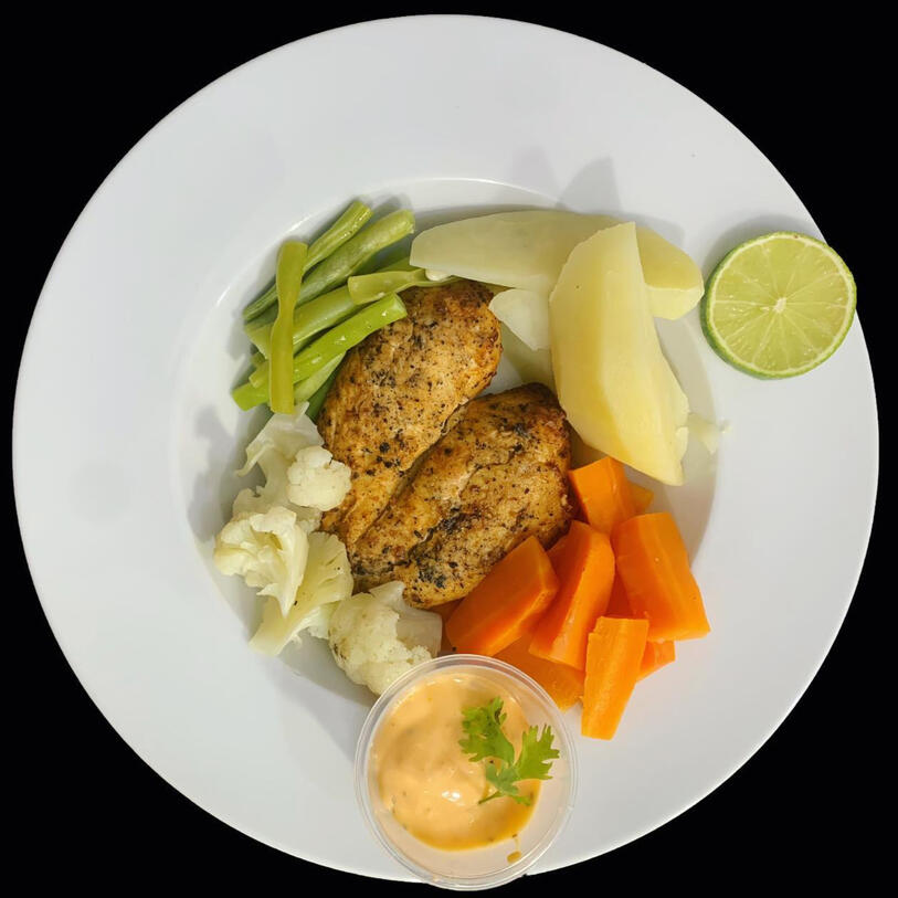 Boiled Vegetable with Chicken